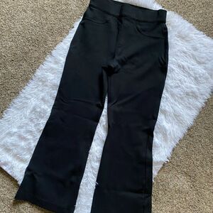SPANX Pull On Pants Black Crop Stretch Women’s Size Small
